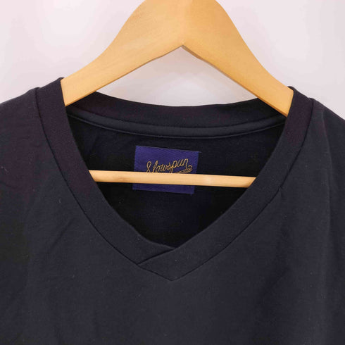 SLOWSPUN VネックTシャツ メンズ