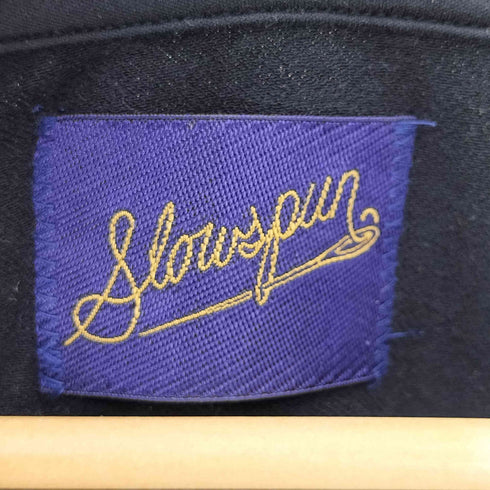 SLOWSPUN VネックTシャツ メンズ