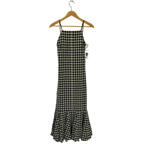 Rosary Moon Back Open Gingham Dress バック オープン ギンガム ドレス レディース Reguler