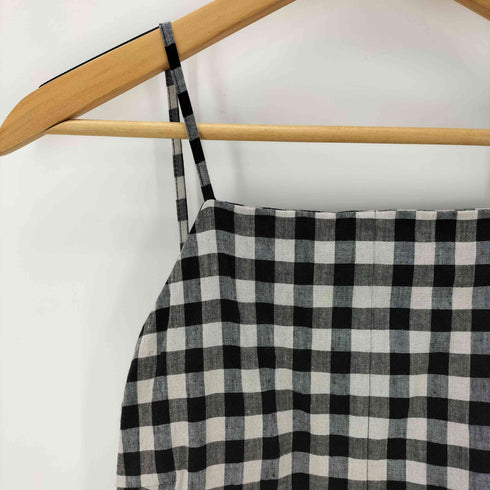 Rosary Moon Back Open Gingham Dress バック オープン ギンガム ドレス レディース Reguler