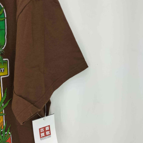 デルタプロウェイト DELTA PRO WEIGHT GANJA10プリント Tシャツ メンズ import:XL