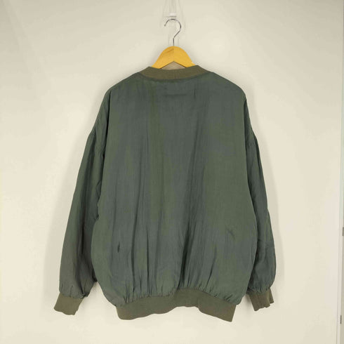 ETC シルク 中綿カーディガン ブルゾン メンズ import:XL