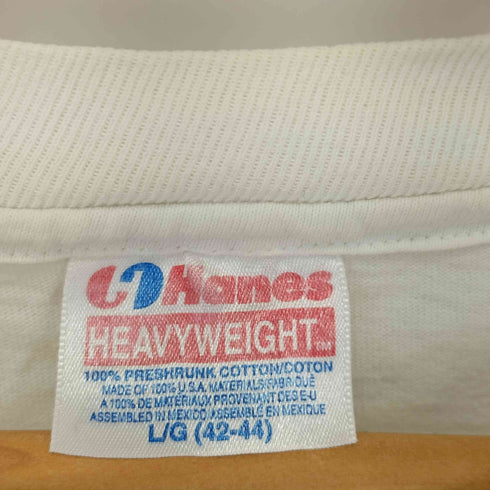 ヘインズ Hanes 90S ONE WITH THE EARTHプリント Tシャツ シングルステッチ コピーライト1992 HUMA-I-TEES メンズ import:L