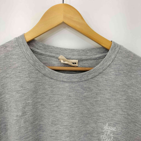 KARMAGAWA ワンポイント刺繍 クルーネック Tシャツ メンズ import:XL