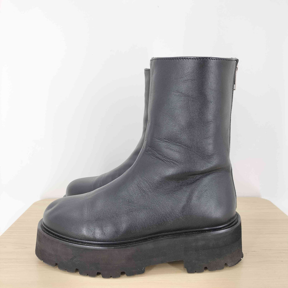 カミナンド CAMINANDO 別注 W TREK SOLE BACKZIP BOOTS レディース US 