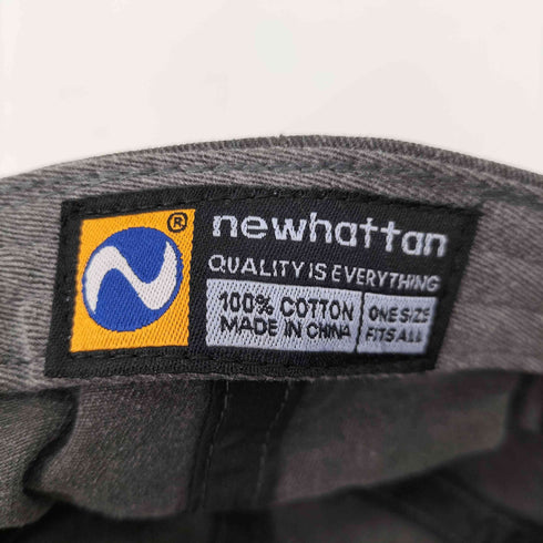 ニューハッタン NEWHATTAN コットン6パネルキャップ フェード メンズ ONE SIZE