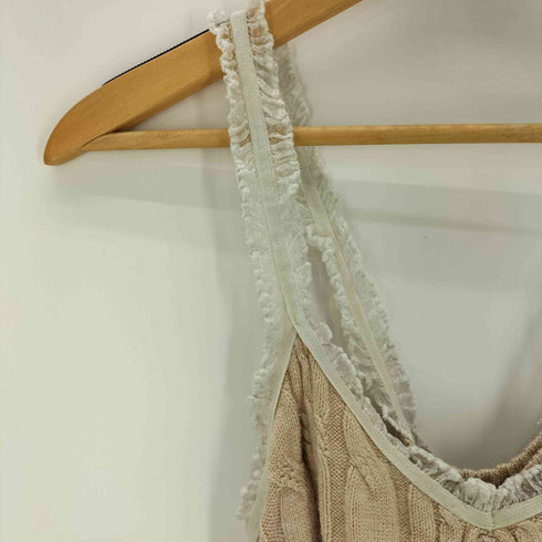パピエ papier knit camisole レディース FREE