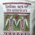 indian art of the americas 襟 コーデュロイ ヨーク 幾何学柄 切替え デニム ジャケット ショート丈 メンズ JPN:L