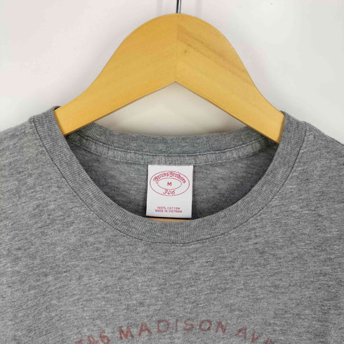 ブルックスブラザーズ 346 BROOKS BROTHERS プリント クルーネック Tシャツ メンズ import:M