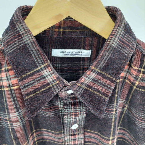 ジャーナルスタンダード JOURNAL STANDARD 22AW コーデュロイチェック レギュラーシャツ メンズ JPN:M