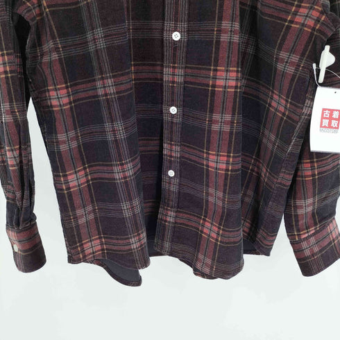 ジャーナルスタンダード JOURNAL STANDARD 22AW コーデュロイチェック レギュラーシャツ メンズ JPN:M