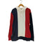 アメリカンイーグルアウトフィッターズ AMERICAN EAGLE OUTFITTERS USAプリント トリコロールカラーパーカー メンズ JPN:XL