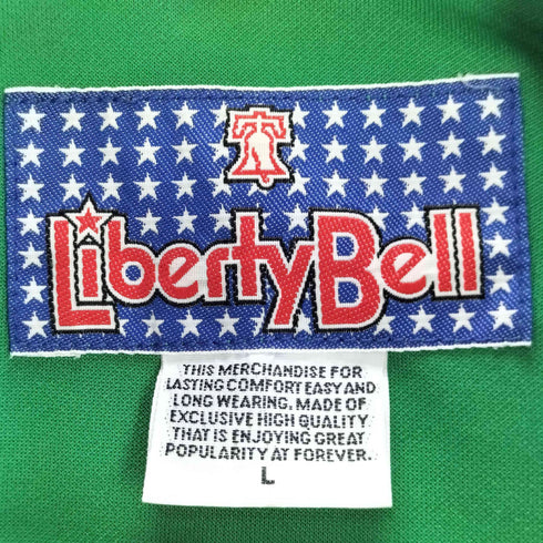 リバティ LIBERTY BELL ロゴ刺繍 トラックジャケット メンズ JPN:L