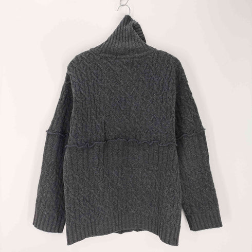OXY ボタンデザイン切替ハイネックニット メンズ JPN:46