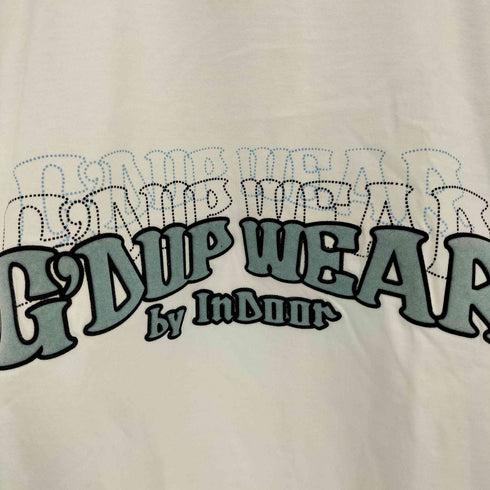 G'DUPWEAR オーバーサイズ ラグランロゴTシャツ メンズ 2XL