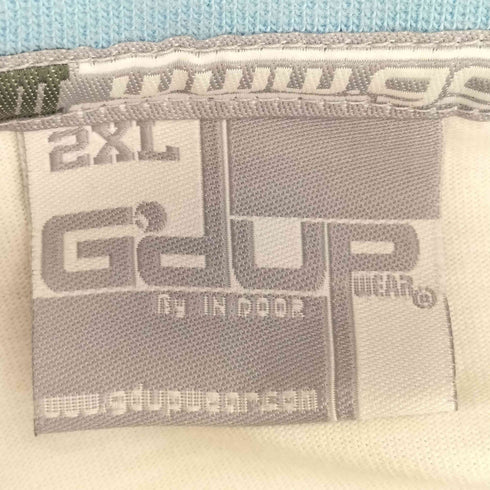 G'DUPWEAR オーバーサイズ ラグランロゴTシャツ メンズ 2XL