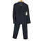 トミーヒルフィガー TOMMY HILFIGER 18AW ロゴ 装飾 ダブルブレスト テーラードジャケット ノータック スラックス スーツセットアップ メンズ 44