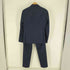 トミーヒルフィガー TOMMY HILFIGER 18AW ロゴ 装飾 ダブルブレスト テーラードジャケット ノータック スラックス スーツセットアップ メンズ 44