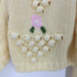 パピエ papier Camellia popcorn knit レディース FREE