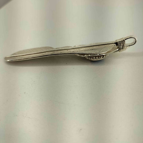 Taro Washimi L flight feather 01 L flight heart feather 01 opal 6×8 cup フェザーペンダント メンズ