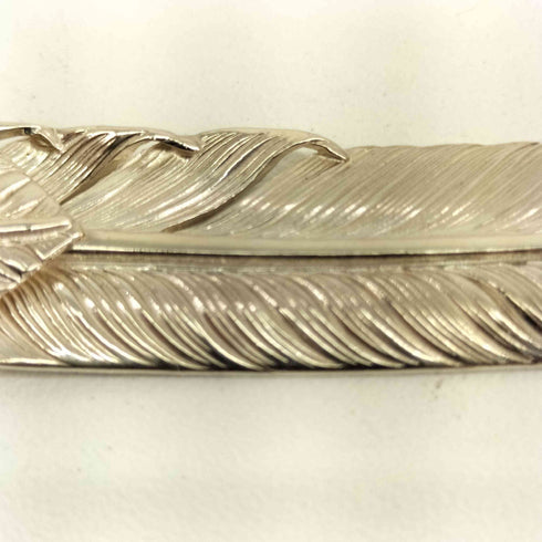 Taro Washimi L flight feather 01 L flight heart feather 01 opal 6×8 cup フェザーペンダント メンズ