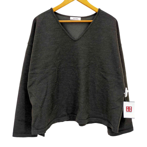 vent et plage Vネックオーバーサイズニット レディース