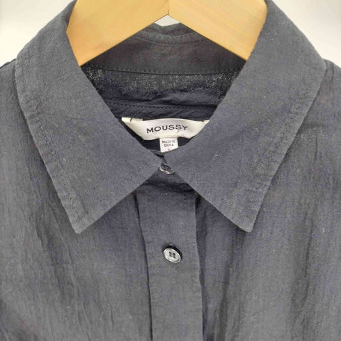 マウジー moussy 24SS LAYERED OVER シャツ レディース FREE