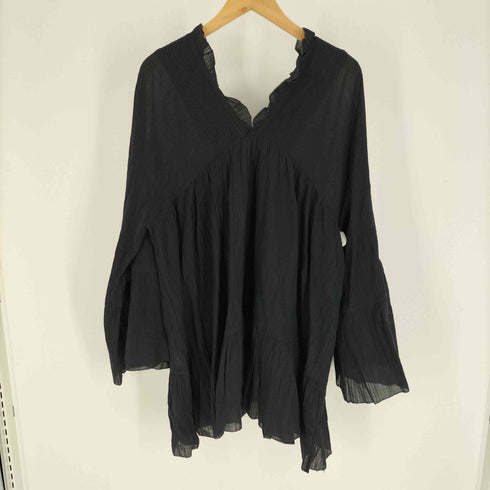 ローズバッド ROSE BUD 24SS コットンピンタックブラウス レディース
