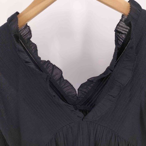 ローズバッド ROSE BUD 24SS コットンピンタックブラウス レディース