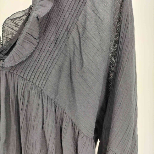 ローズバッド ROSE BUD 24SS コットンピンタックブラウス レディース