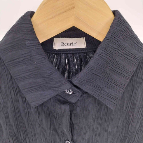 Reurie over wrinkle shirt オーバーリンクルシャツ レディース FREE