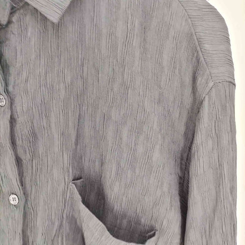 Reurie over wrinkle shirt オーバーリンクルシャツ レディース FREE