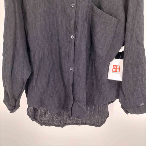 Reurie over wrinkle shirt オーバーリンクルシャツ レディース FREE