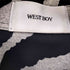 ウエストボーイ WEST BOY レオパード 総柄 レギュラーカラー ポリシャツ メンズ import:M