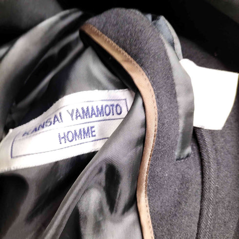 カンサイヤマモト KANSAI YAMAMOTO 3B チェスターコート メンズ