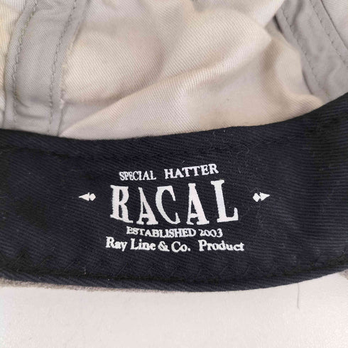 ラカル RACAL ピッグスウェード 6パネルキャップ メンズ