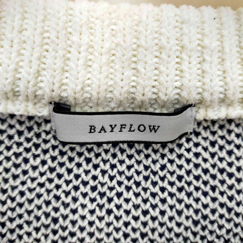 ベイフロー BAYFLOW 背面BIGデザインクルーネックニット メンズ JPN:4