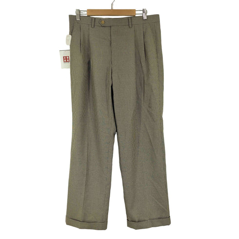 ラルフローレン RALPH LAUREN 千鳥格子2タックスラックス メンズ
