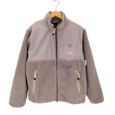 リー Lee フリースボアジップアップジャケット レディース import:M