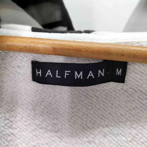 HALFMAN 総柄ジップパーカー グラフィック メンズ JPN:M