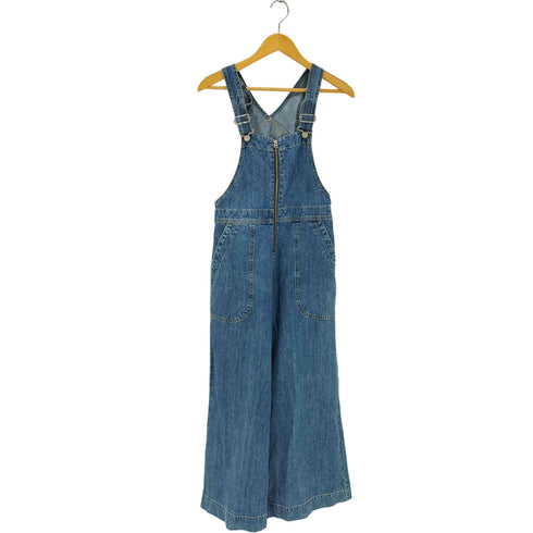 ラングラー Wrangler ワイドデニムサロペット レディース M