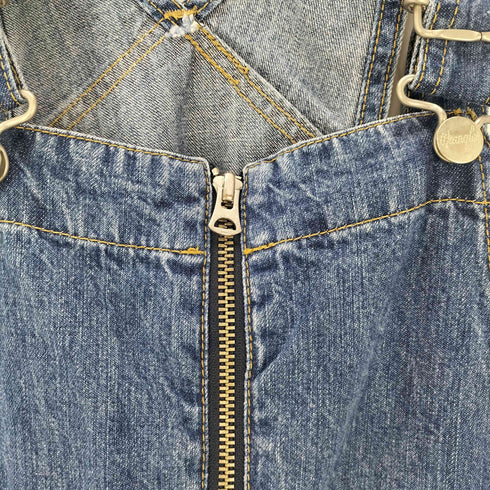 ラングラー Wrangler ワイドデニムサロペット レディース M