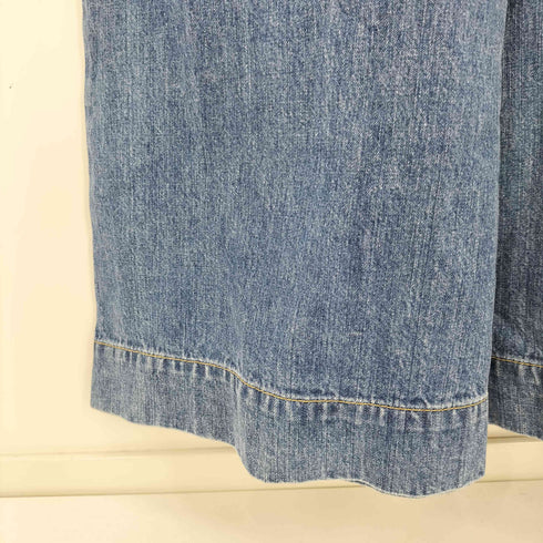 ラングラー Wrangler ワイドデニムサロペット レディース M