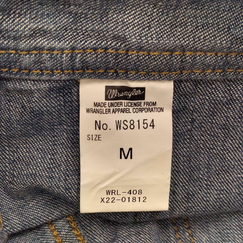 ラングラー Wrangler ワイドデニムサロペット レディース M