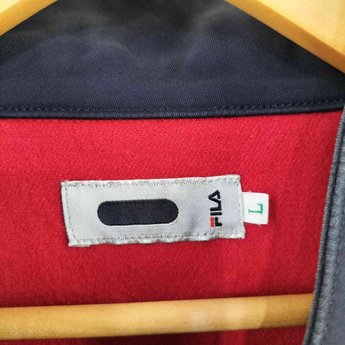 フィラ FILA ロゴジップ スタンドカラージャケット メンズ JPN:L