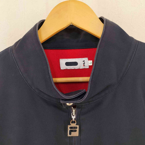フィラ FILA ロゴジップ スタンドカラージャケット メンズ JPN:L