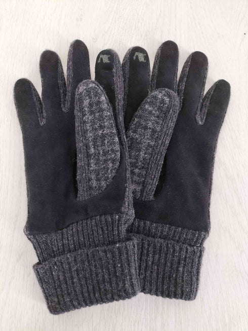 オロビアンコ Orobianco タッチパネル対応 レザーロゴ刻印 チェック手袋 メンズ
