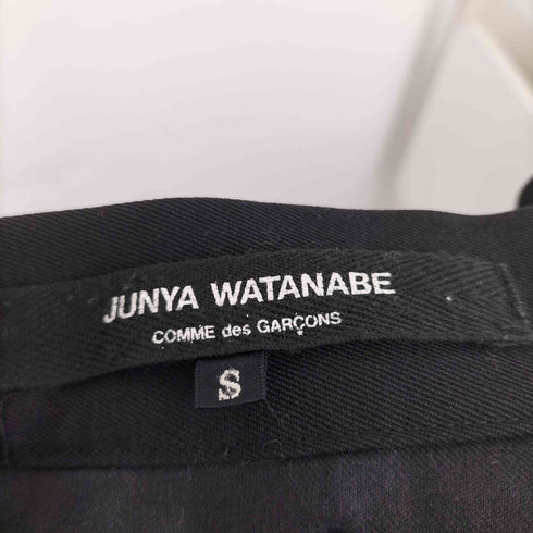 ジュンヤワタナベコムデギャルソン JUNYA WATANABE COMME des GARCONS AD2014 イレギュラータック ウールハーフパンツ メンズ JPN:S