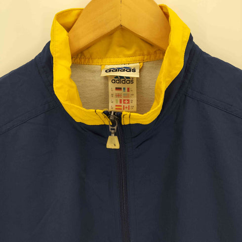 アディダス adidas 万国共通タグ 00S ジップアップ ウオームアップジャケット メンズ import:L
