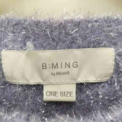 ビーミングバイビームス B:MING by BEAMS ラメニットカーディガン レディース FREE